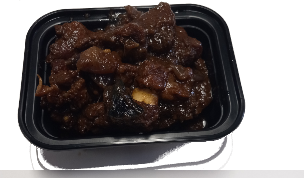 Jollof / village Rice Combo with goat sauce