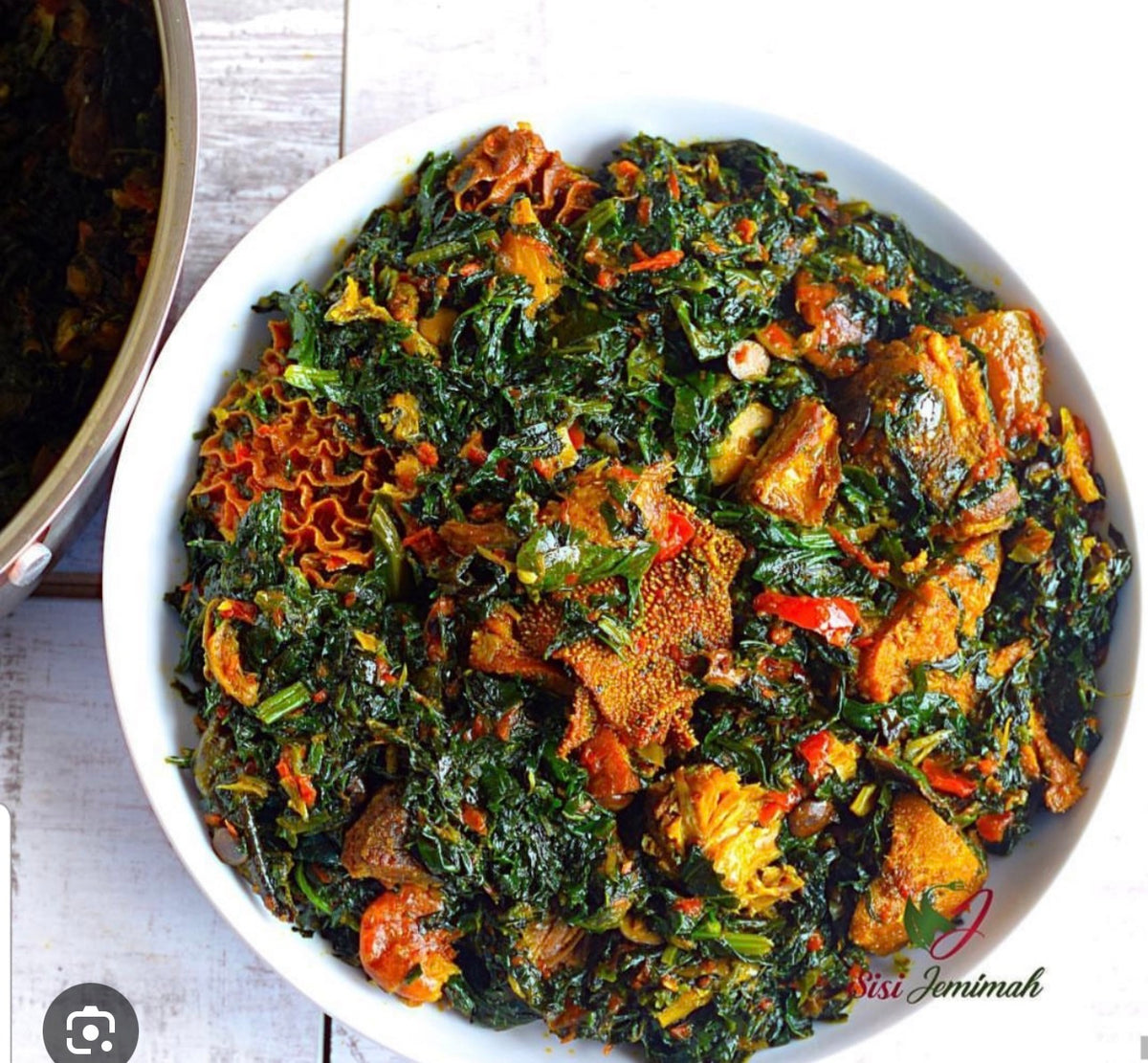 Efo Riro Spinach Stew