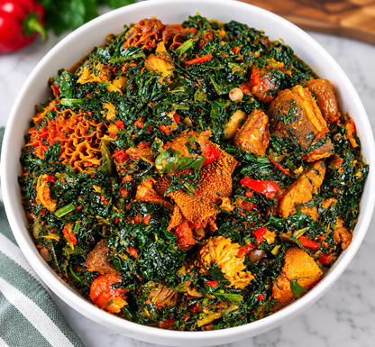 Efo Riro Spinach Stew
